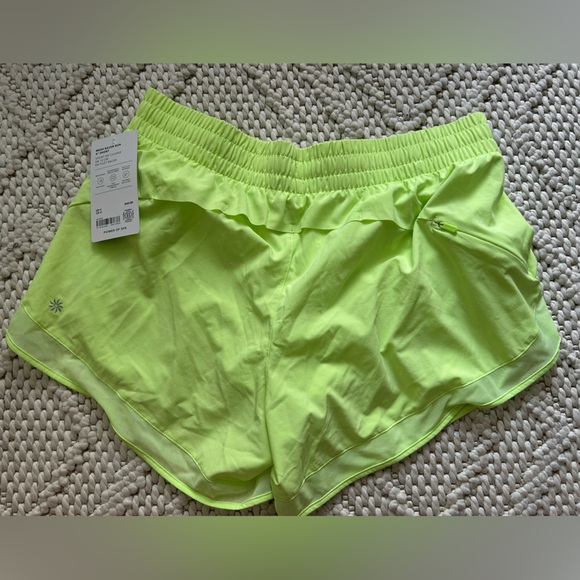 Athleta Mesh Racer Run 4” short NWT - Picture 2 of 5